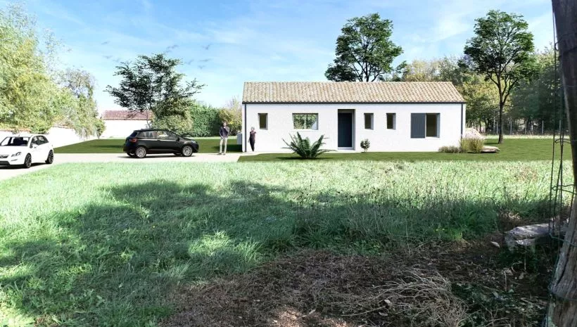 Image Projet de construction d'une maison 70 m² avec terrain à SAUJON (17)