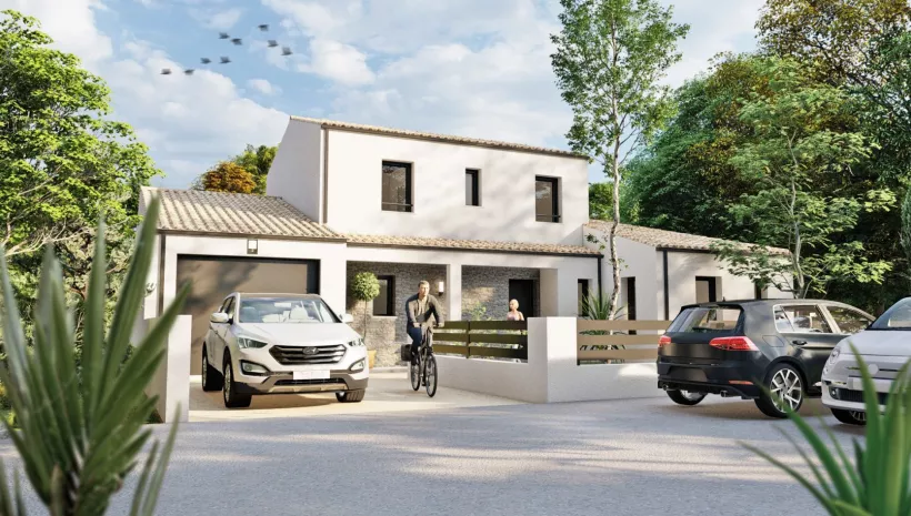Image Projet de construction d'une maison 120 m² avec terrain à PONT-L'ABBE-D'ARNOULT (17)
