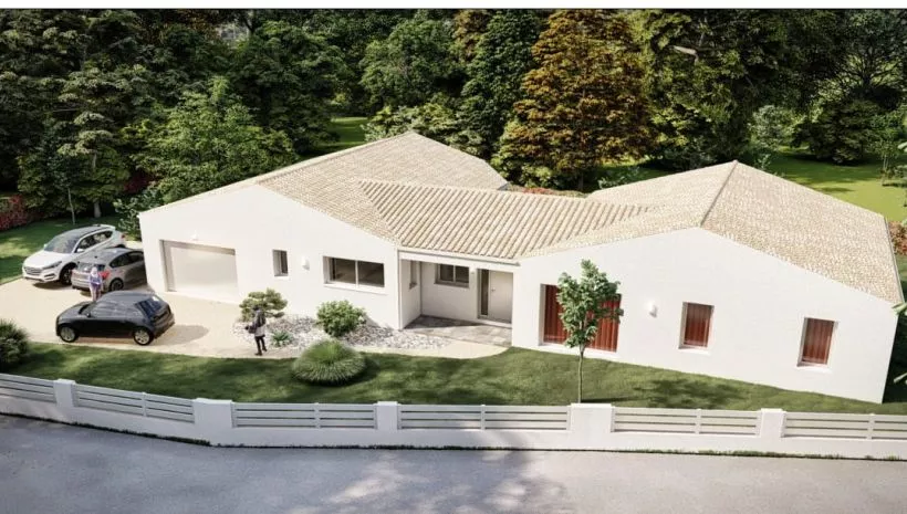 Image Projet de construction d'une maison 140 m² avec terrain à PUYRAVAULT (17)