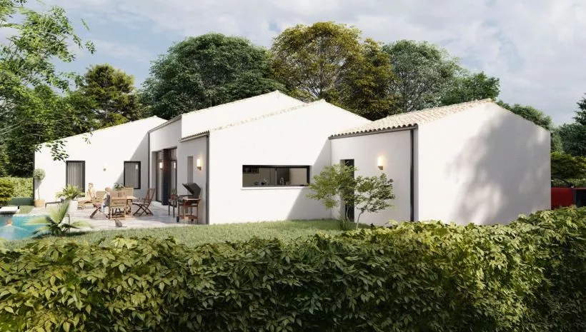 Image Projet de construction d'une maison 100 m² avec terrain à SAUJON (17)