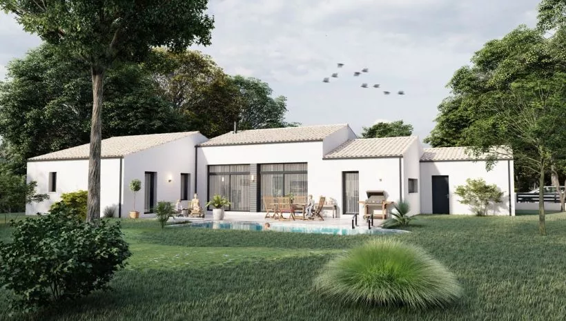 Image Projet de construction d'une maison 130 m² avec terrain à SAUJON (17)