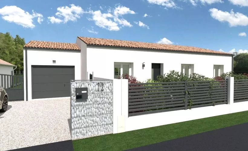 Image Projet de construction d'une maison 90 m² avec terrain à NESMY (85)
