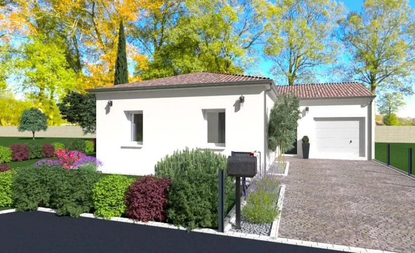 Image Projet de construction d'une maison 70 m² avec terrain à NESMY (85)