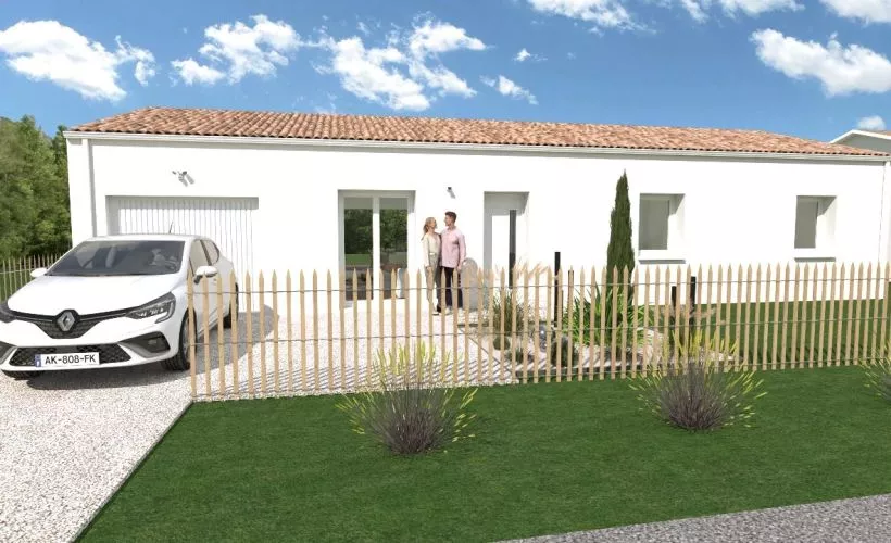 Image Projet de construction d'une maison 85 m² avec terrain à SAINT-GEORGES-D'OLERON (17)