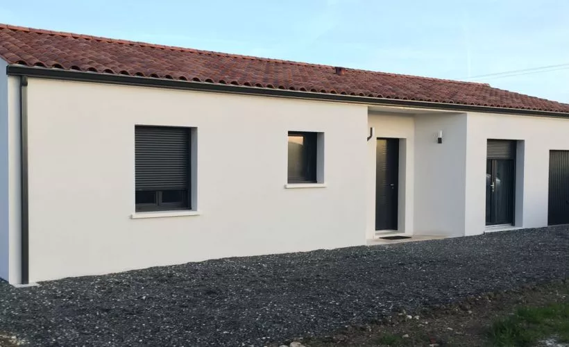 Image Projet de construction d'une maison 97 m² avec terrain à BOUHET (17)