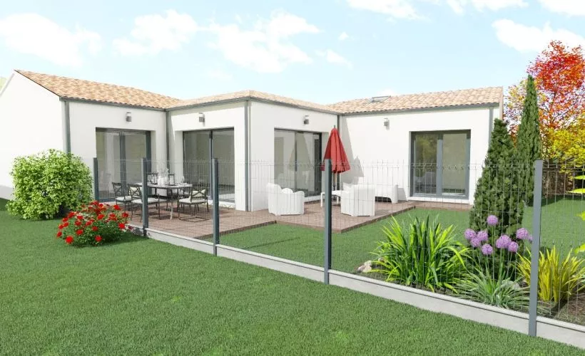 Image Projet de construction d'une maison 95 m² avec terrain à LA ROCHE-SUR-YON (85)