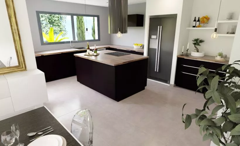 Image Projet de construction d'une maison  m² avec terrain à LA CHAIZE-LE-VICOMTE (85)