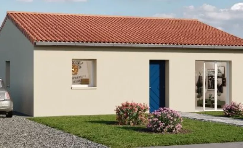 Image Projet de construction d'une maison 65 m² avec terrain à SAINT-DENIS-DU-PIN (17)