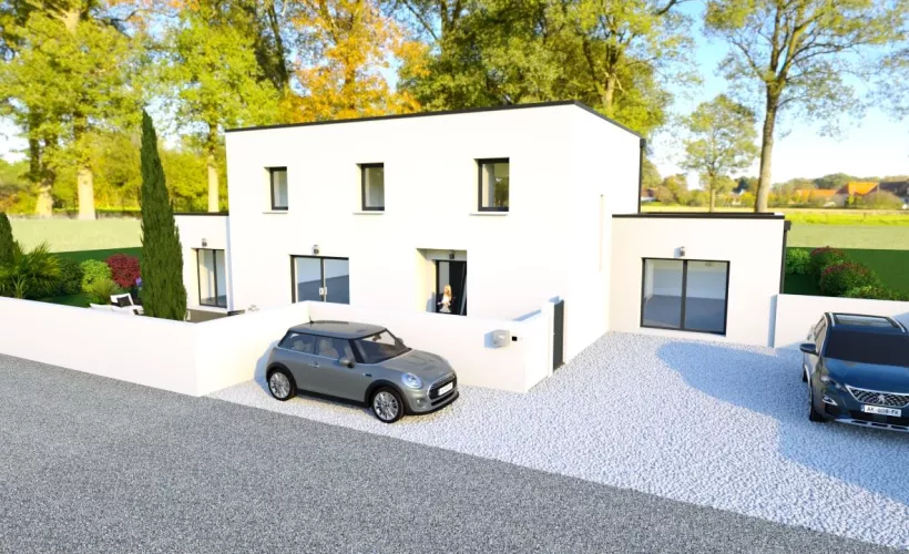 Image Projet de construction d'une maison 191 m² avec terrain à SAINT-LAURENT-DE-LA-PREE (17)