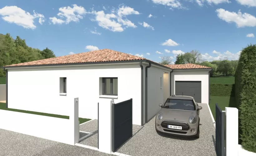 Image Projet de construction d'une maison 110 m² avec terrain à SAINTES (17)