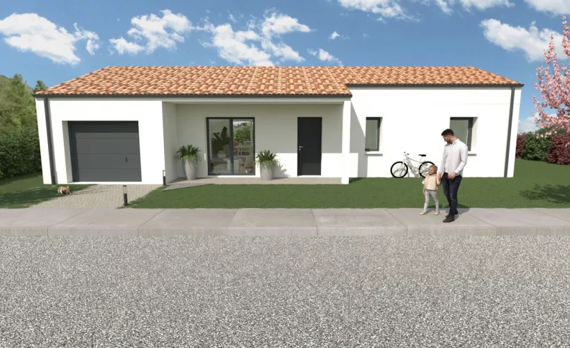 Image Projet de construction d'une maison 125 m² avec terrain à NIORT (79)
