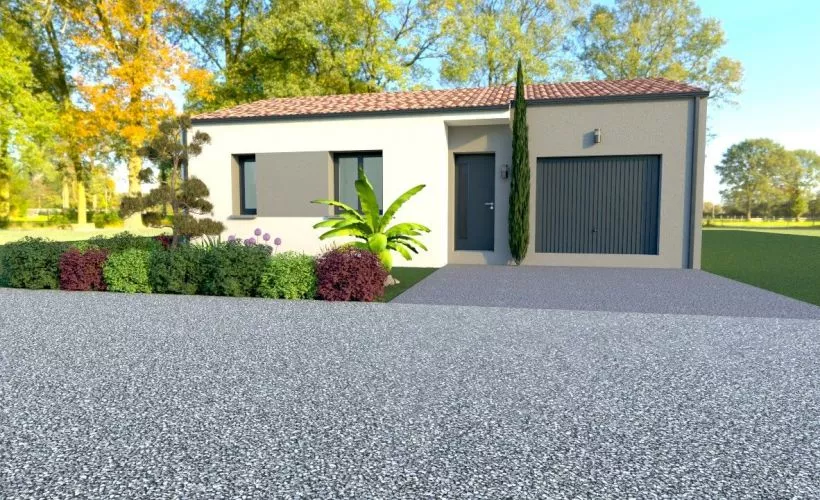 Image Projet de construction d'une maison 63 m² avec terrain à LA ROCHE-SUR-YON (85)