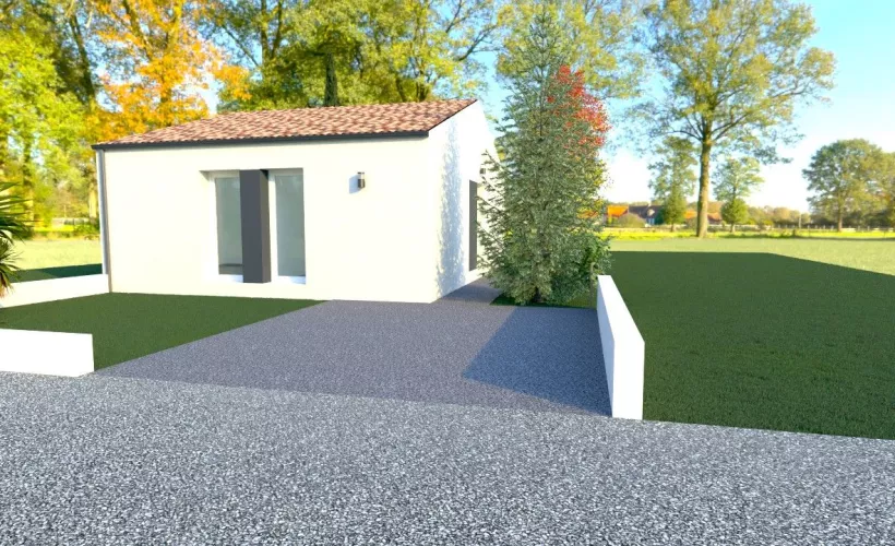 Image Projet de construction d'une maison 52 m² avec terrain à LA COPECHAGNIERE (85)