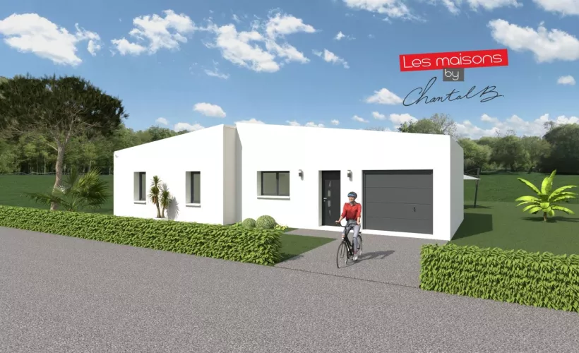 Image Projet de construction d'une maison 3 chambres avec terrain à LONGEVILLE-SUR-MER (85)