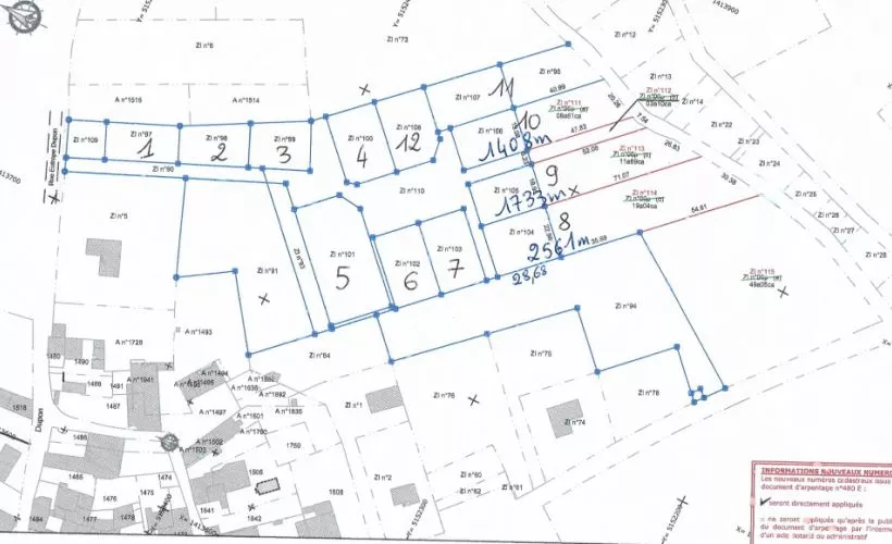 Image Terrain à bâtir de 511 m² à SAINT-GERMAIN-DU-SEUDRE (17)