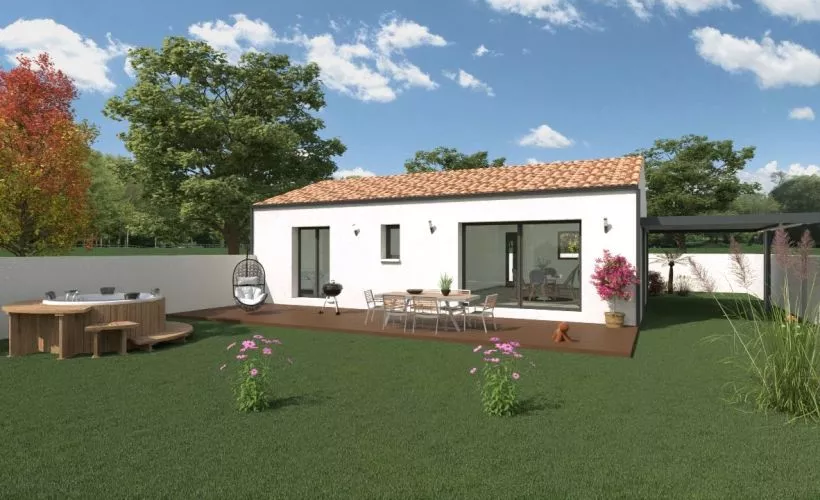 Image Projet de construction d'une maison 70 m² avec terrain à VILLEDOUX (17)
