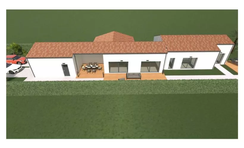 Image Projet de construction d'une maison 151.32 m² avec terrain à MESCHERS-SUR-GIRONDE (17)
