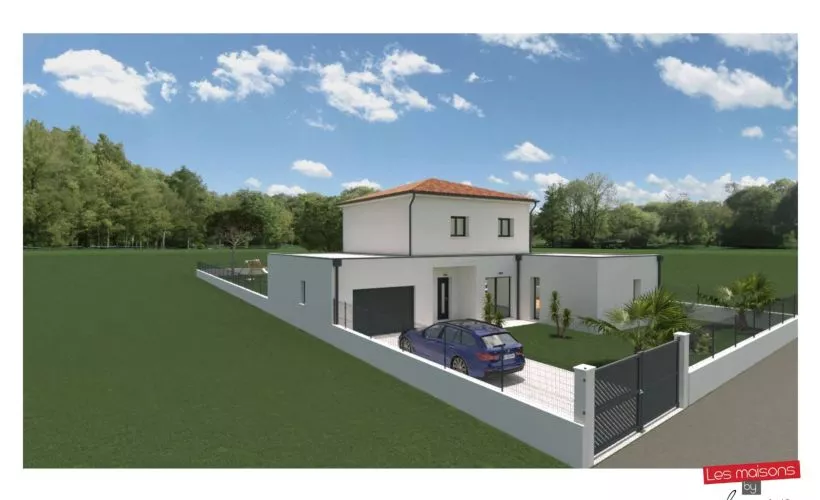 Image Projet de construction d'une maison 129.36 m² avec terrain à ARVERT (17)