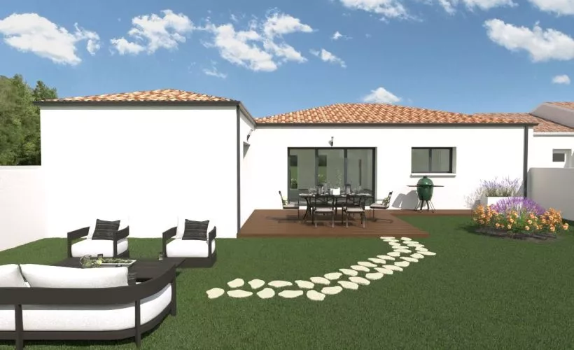 Image Projet de construction d'une maison 105 m² avec terrain à DOMPIERRE-SUR-MER (17)