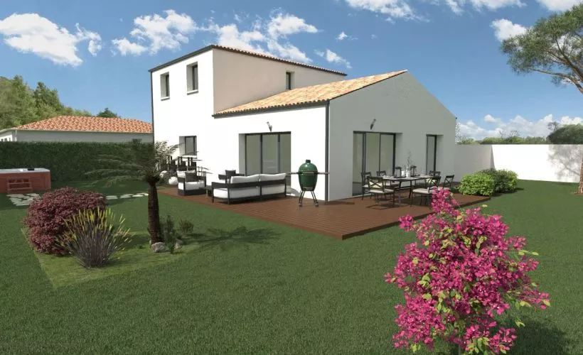 Image Projet de construction d'une maison 118 m² avec terrain à MONTROY (17)