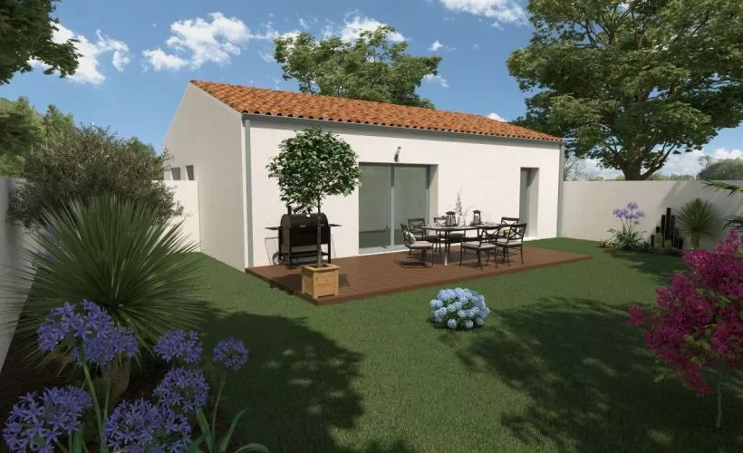 Image Projet de construction d'une maison 65 m² avec terrain à SAINTE-SOULLE (17)