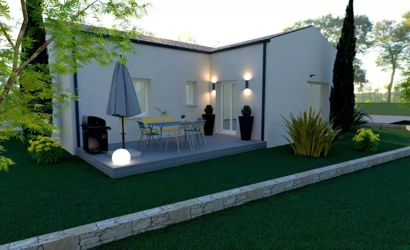 Image Terrain à bâtir de 620 m² à AIGRE (16)