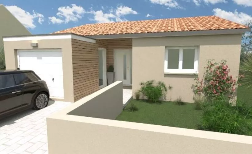 Image Projet de construction d'une maison 85 m² avec terrain à SALLES-SUR-MER (17)