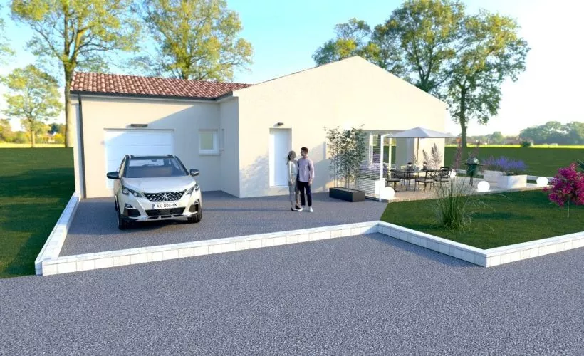 Image Terrain à bâtir de 1990 m² à MONTBRON (16)