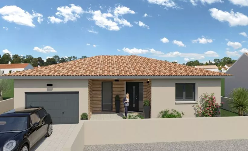 Image Projet de construction d'une maison 110 m² avec terrain à SALLES-SUR-MER (17)
