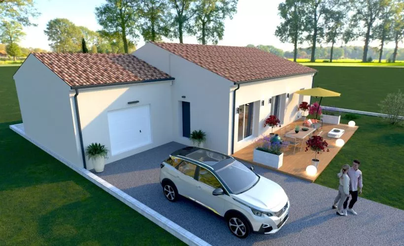 Image Terrain à bâtir de 541 m² à PUYMOYEN (16)