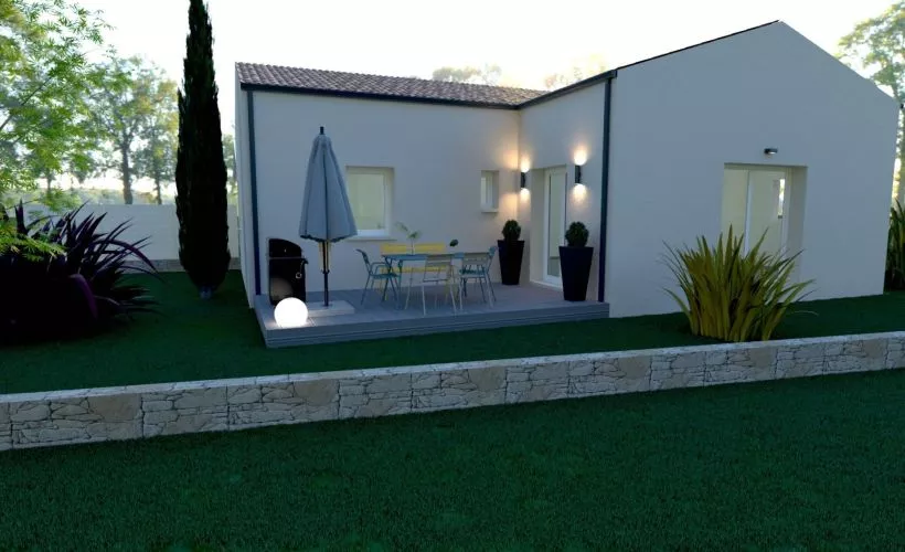 Image Terrain à bâtir de 548 m² à GOND-PONTOUVRE (16)