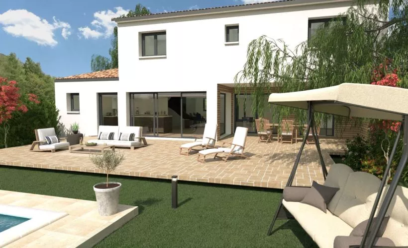 Image Projet de construction d'une maison 200 m² avec terrain à ANGOULINS (17)