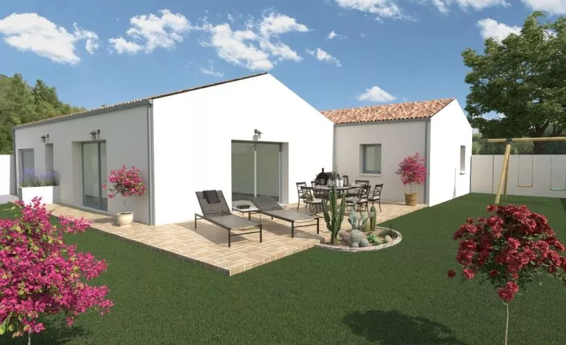 Image Projet de construction d'une maison 4 chambres avec terrain à MONTROY (17)