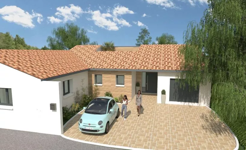 Image Projet de construction d'une maison 160 m² avec terrain à SAINTE-SOULLE (17)