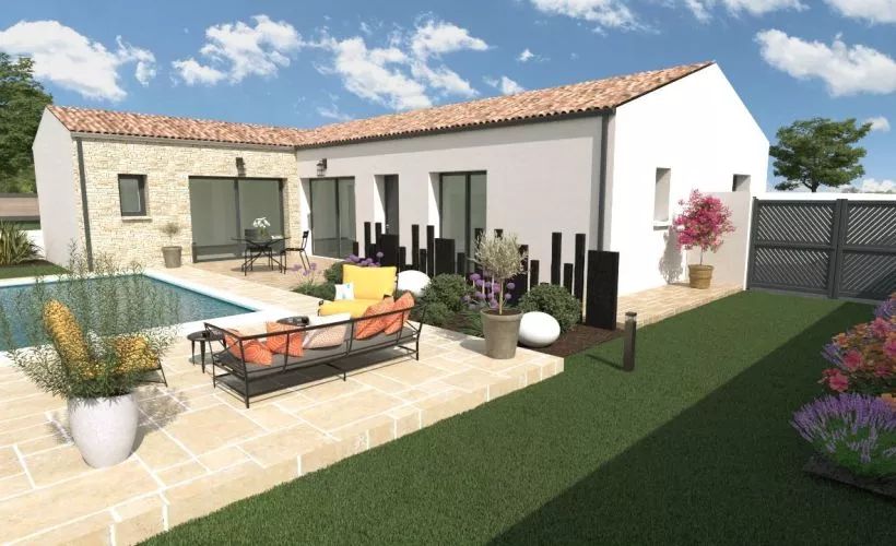 Image Projet de construction d'une maison avec terrain à SAINTE-SOULLE (17)