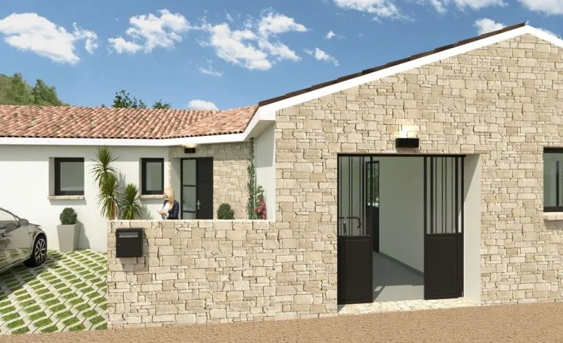 Image Projet de construction d'une maison 127 m² avec terrain à ARDILLIERES (17)