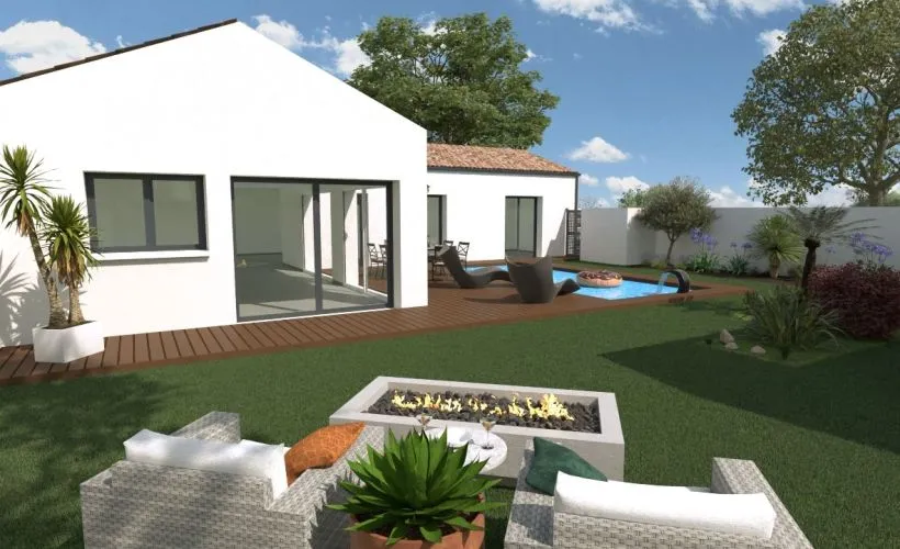 Image Projet de construction d'une maison 4 chambres avec terrain à AYTRE (17)