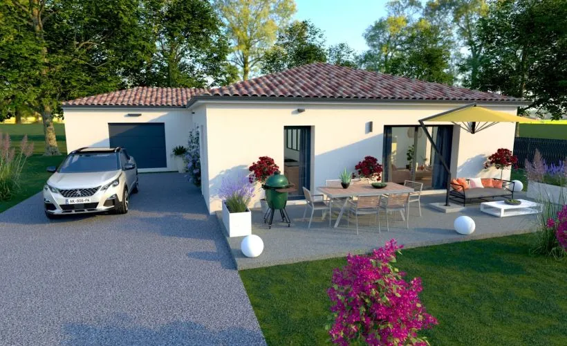 Image Projet de construction d'une maison 128 m² avec terrain à SOYAUX (16)