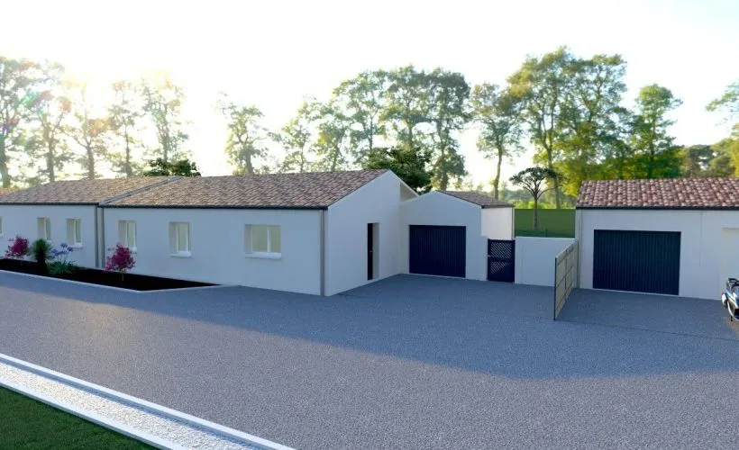 Image Projet de construction d'une maison 85 m² avec terrain à ETAULES (17)