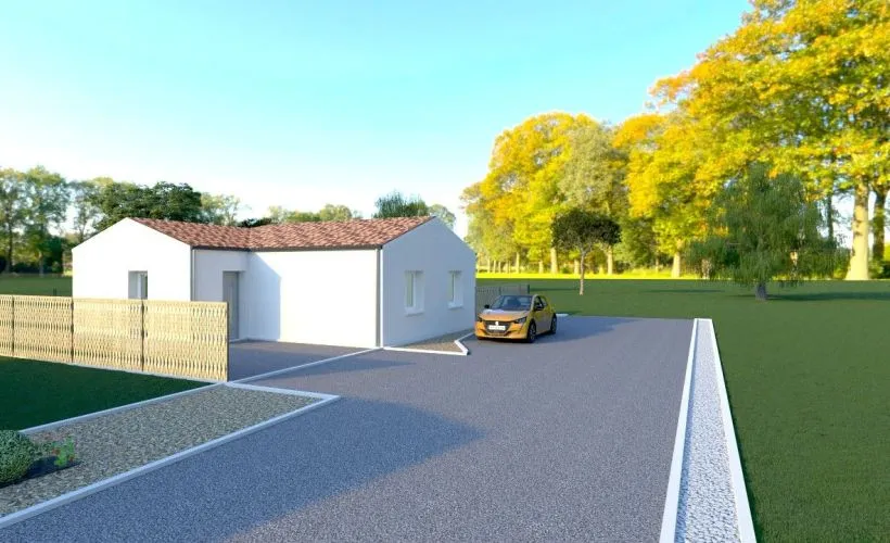 Image Projet de construction d'une maison 67 m² avec terrain à ETAULES (17)