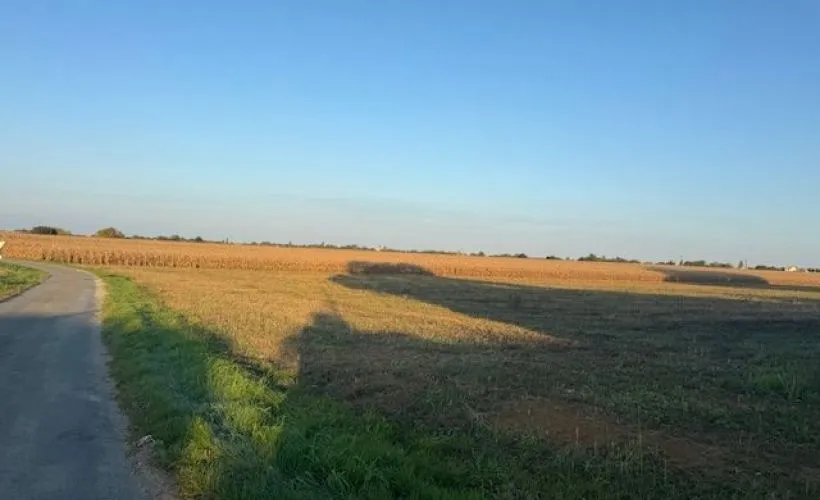 Image Terrain à bâtir de 802 m² à BALANZAC (17)