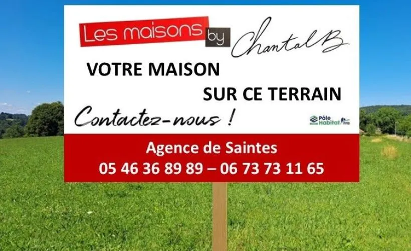 Image Terrain à bâtir de 373 m² à CHANIERS (17)