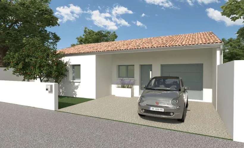 Image Projet de construction d'une maison 88 m² avec terrain à AIGREFEUILLE-D'AUNIS (17)