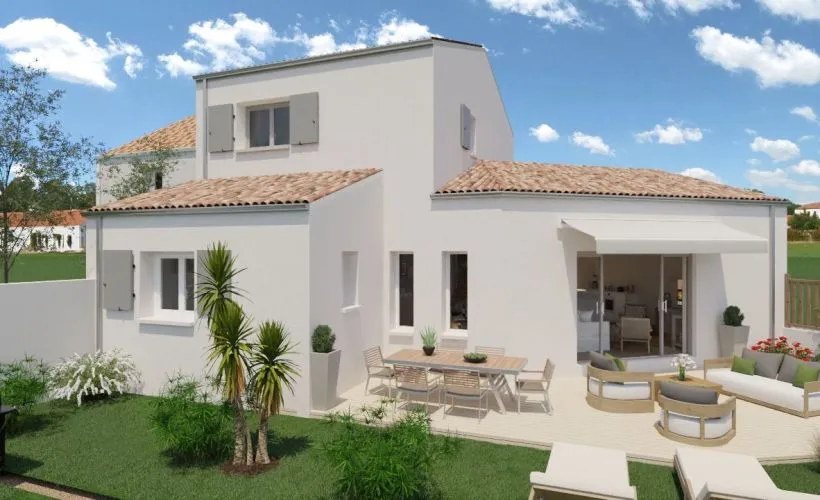 Image Projet de construction d'une maison 100 m² avec terrain à SAINTE-SOULLE (17)