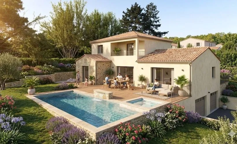 Image Projet de construction d'une maison 120 m² avec terrain à FONTCOUVERTE (17)