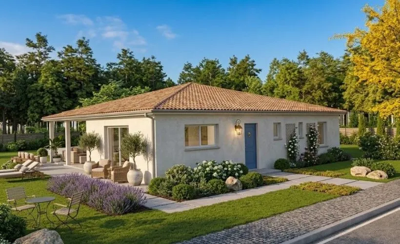 Image Projet de construction d'une maison 0 m² avec terrain à SAINT-PORCHAIRE (17)