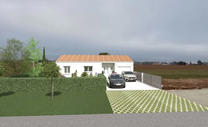 Image Projet de construction d'une maison 125 m² avec terrain à BALANZAC (17)