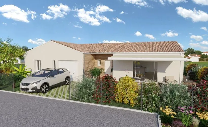 Image Projet de construction d'une maison 110 m² avec terrain à AIGREFEUILLE-D'AUNIS (17)