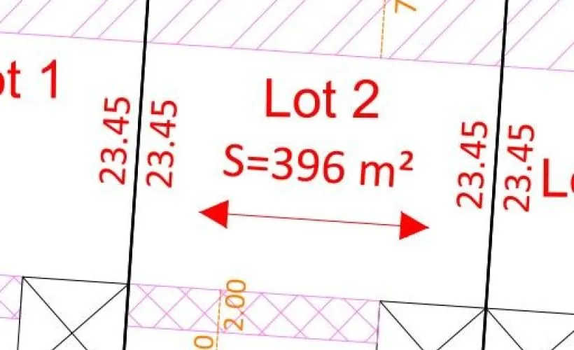 Image Terrain à bâtir de 396 m² à GREZAC (17)