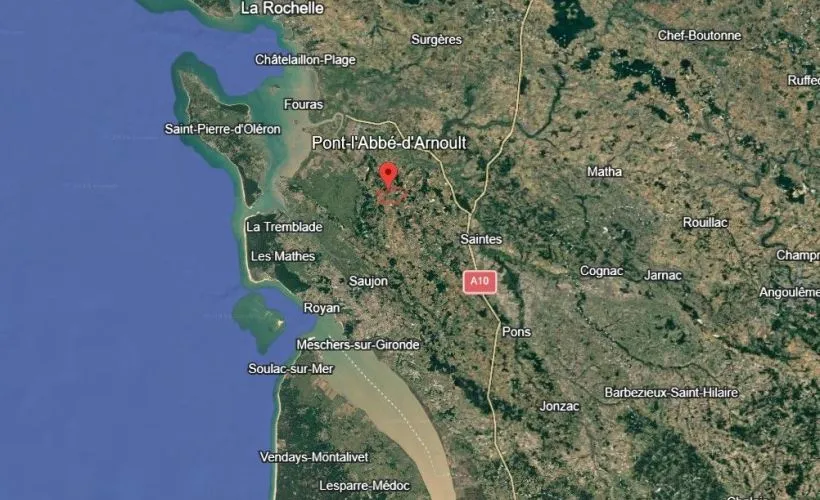 Image Terrain à bâtir de 717 m² à PONT-L'ABBE-D'ARNOULT (17)